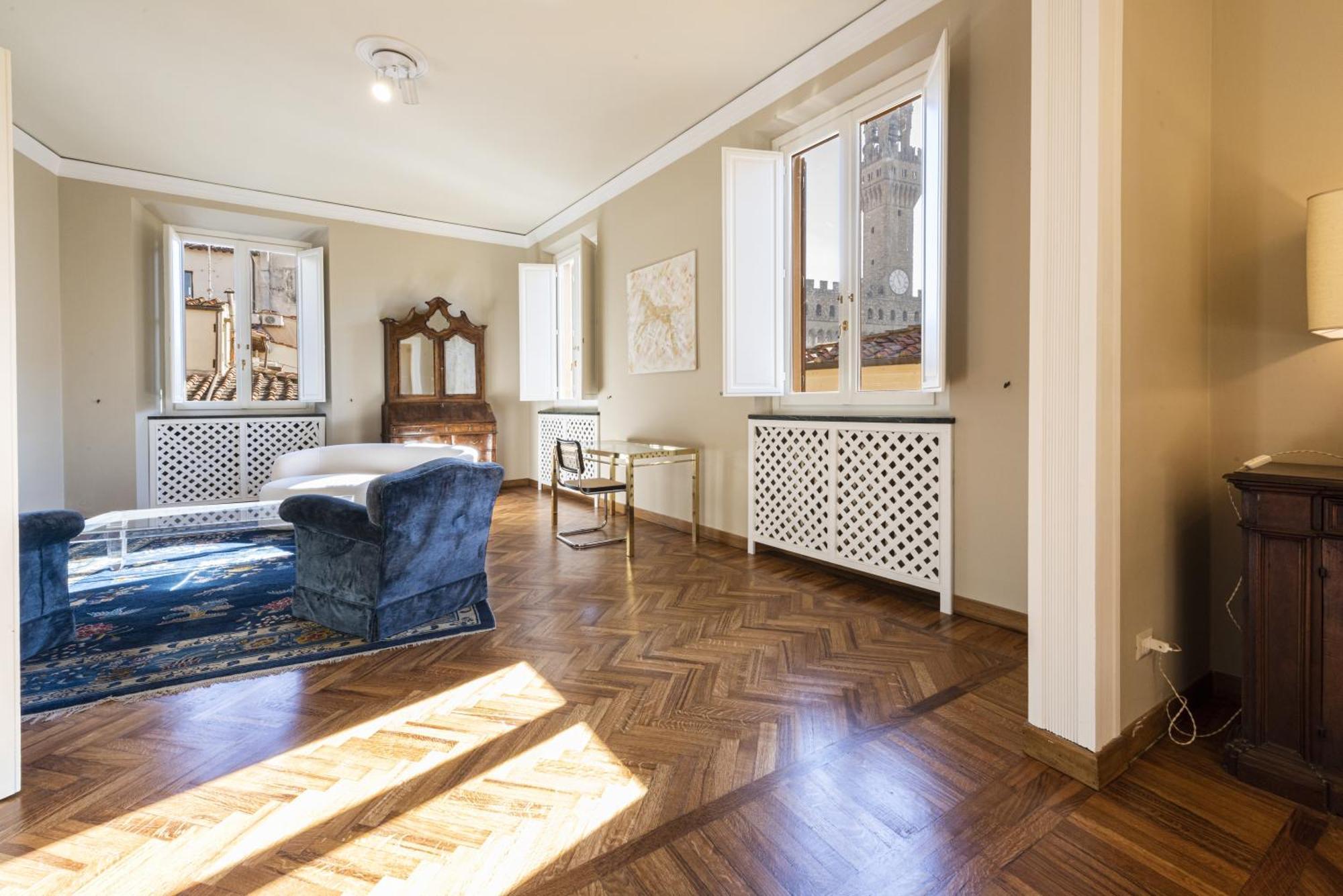 피렌체 Penthouse In Piazza Della Signoria Duomo View 아파트 외부 사진