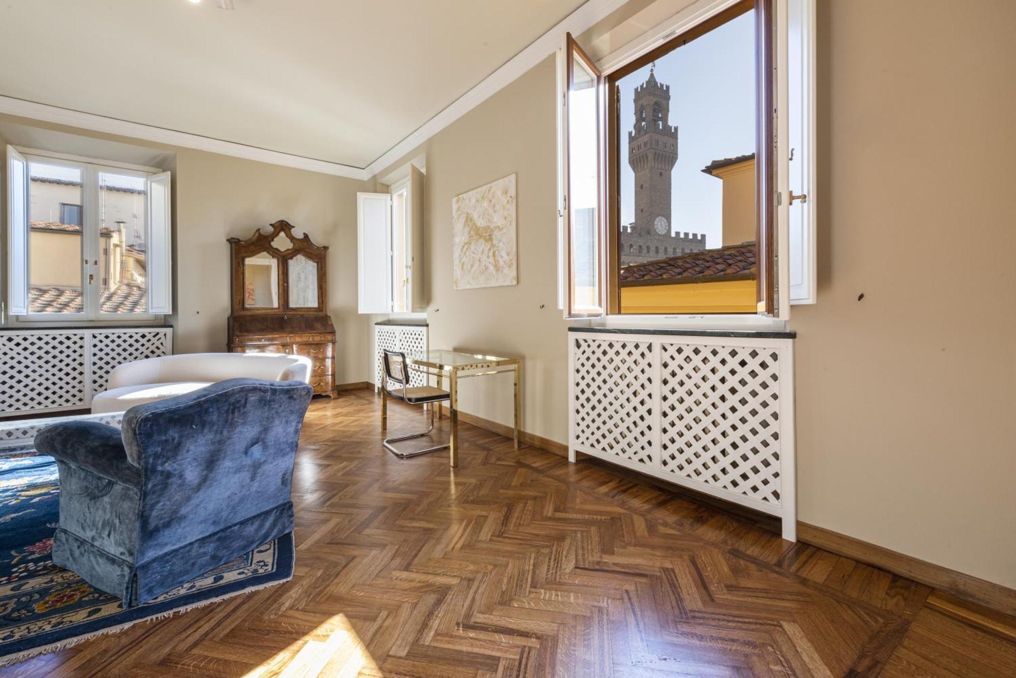 피렌체 Penthouse In Piazza Della Signoria Duomo View 아파트 외부 사진