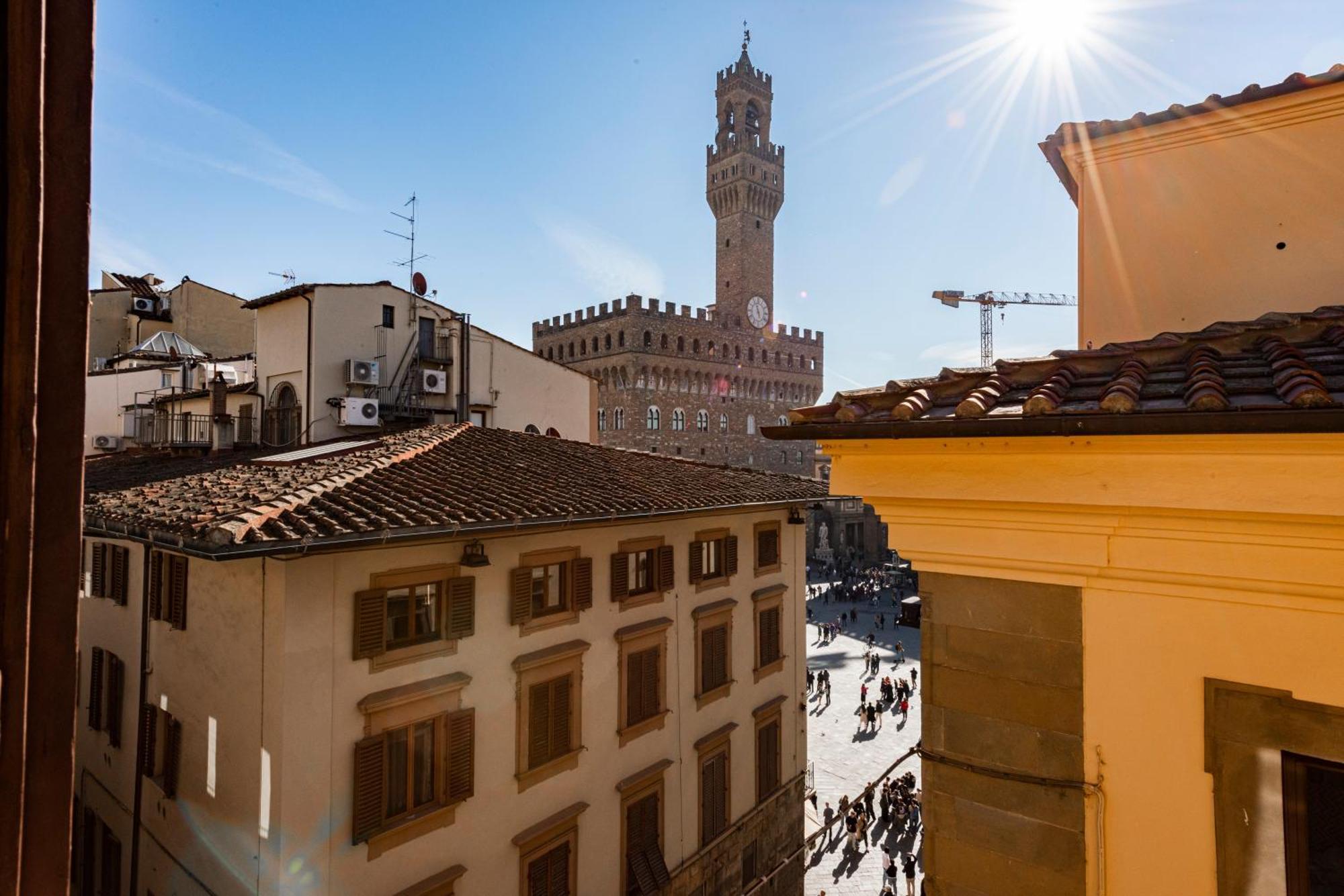 피렌체 Penthouse In Piazza Della Signoria Duomo View 아파트 외부 사진